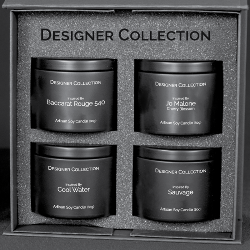Opulent Glow Quartet | Designer Collection | Candles