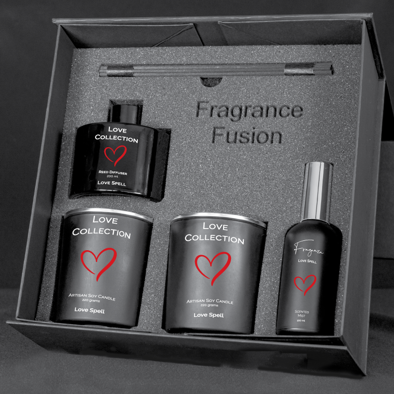 Fragrance Fusion | Love Collection | Candles, Room Sprays, Diffusers