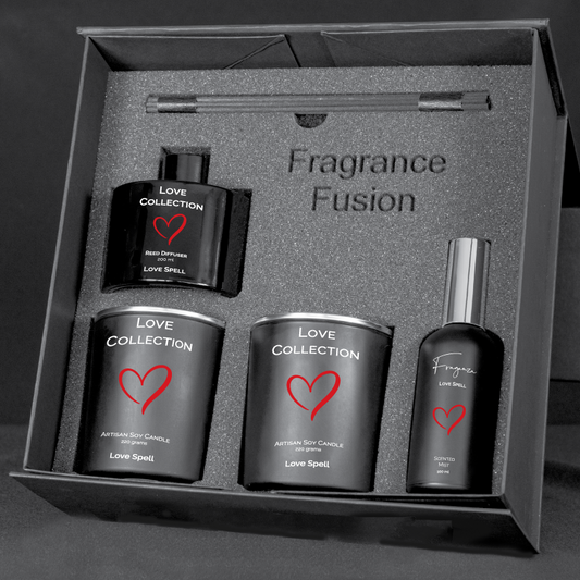 Fragrance Fusion | Love Collection | Candles, Room Sprays, Diffusers