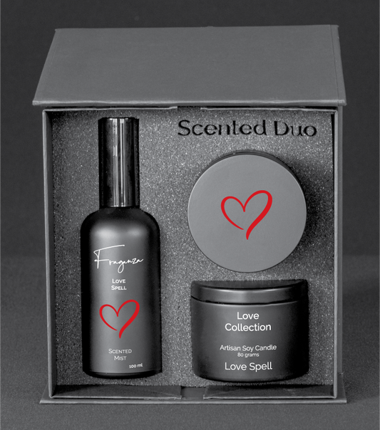 Scented Duo | Love Collection | Candles, Room Spray